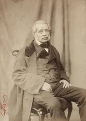 Niebla, fotografía de Henri de la Blanchere (1821-1880), 39 boulevard des Capucines París en 1839 (foto b/n)