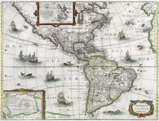 Mapa de las Américas, 1631