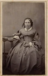 Retrato de mujer, 1860 (foto)