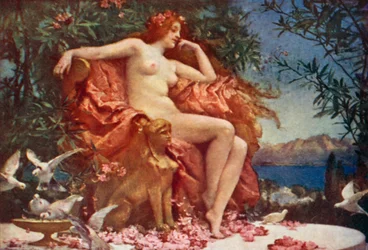 Venus entronizada