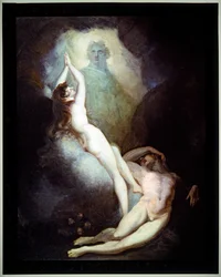 La creación de Eva (óleo sobre lienzo)
