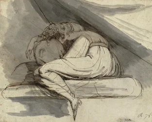 Mujer sentada, acurrucada (después de 1778)