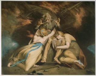 Austria, Viena, pintura de La Muerte de Edipo
