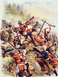 Asaltando las alturas, ilustración de 