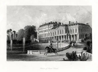 Palacio de Saint-Cloud, París, Francia, 1875