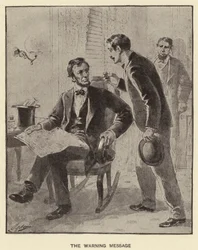 La Casa de la Advertencia (litografía)