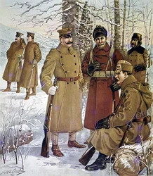 Uniformes de invierno del Ejército de Estados Unidos de 1901-07