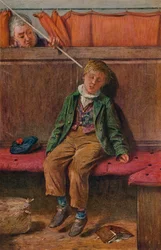 La palabra y un golpe, 1875