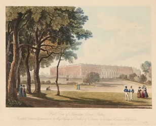 Jardín de la Gran Fuente y palacio