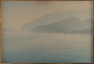 Costa de Sorrento, azul y plata