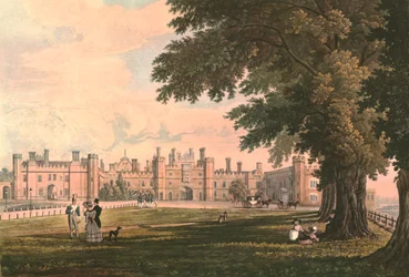 Palacio de Hampton Court, c. 1827