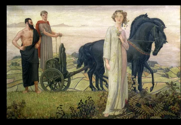 Plutón y Proserpina