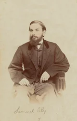 Retrato carte-de-visite de Samuel Ely