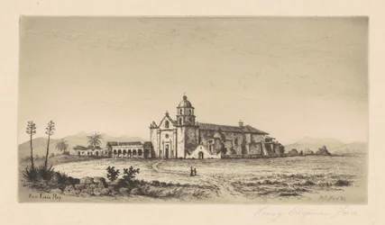 Misión San Luis Rey de Francia, 1883