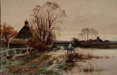 Cerca de Reedham, Norfolk
