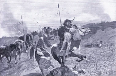 Una incursión temprana de los hunos 180 a.C.