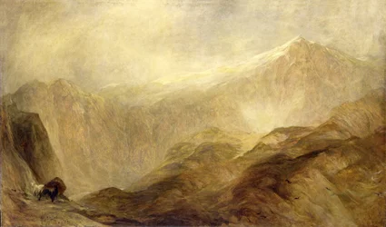 Snowdon (óleo sobre lienzo)