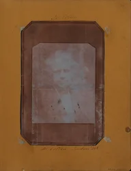 Retrato de medio busto de un hombre, posiblemente Sir David Brewster
