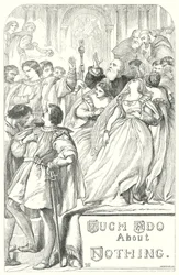 Mucho ruido y pocas nueces (grabado)