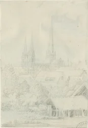 Catedral de Lichfield - Vista Suroeste