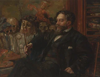 Retrato de James Ensor