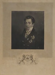 Retrato de Kyrill Alexandrovich Naryshkin 1786-1838