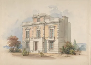 Una villa italianizante, 1820-85