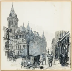 Corporation Road Making, Princess Street y Ayuntamiento