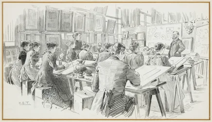 Sala de Diseño, Escuela Municipal de Arte