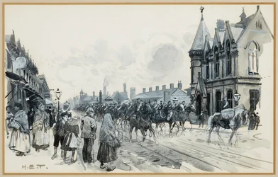 Cuartel de Infantería de Salford y Biblioteca Libre, Regent