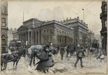 La Galería de Arte, Mosley Street, y el Atheneum