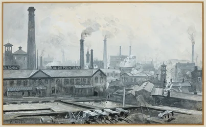 Vista desde la estación de London Road, Hoyle