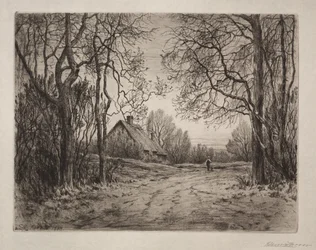 Noche de invierno, 1883