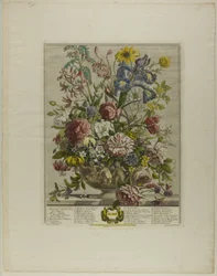 Junio, de los Doce Meses de Flores