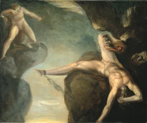 Prometeo liberado por Hércules, 1781-1785