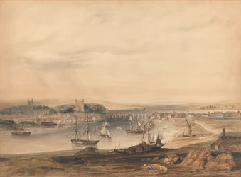 Vista de Rochester, la ciudad y el puerto