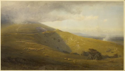 Una vista en los South Downs