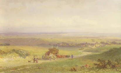 Bahía de Pevensey, Sussex, 1868
