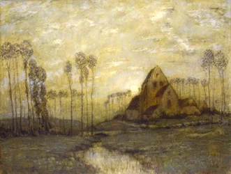 Una antigua iglesia en Montreuil