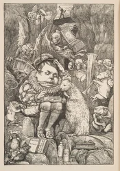 El castor trajo papel, portafolio y plumas, pub. 1876