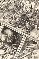 La tripulación estaba completa. De La caza del Snark de Lewis Carroll