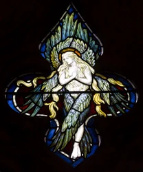 Ángel de tracería