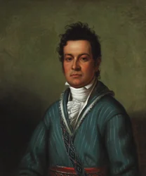 David Vann (Cherokee) 1831 (Óleo sobre lienzo)