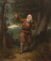 El señor Hackett en el papel de Rip Van Winkle
