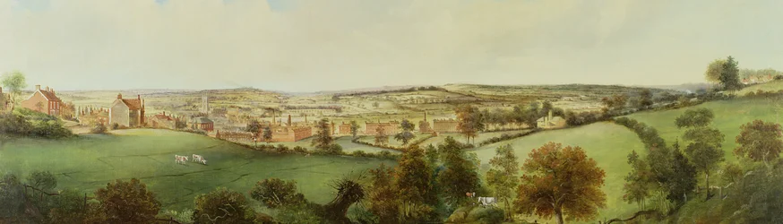 Vista Panorámica de Stoke on Trent