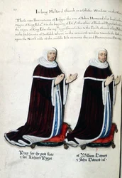 Retratos de Richard Pygot y William Howard