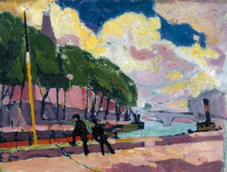 En las orillas del Sena, 1909-1912