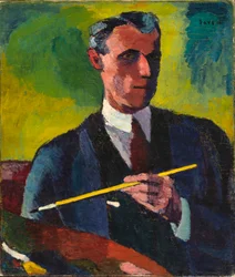 Autorretrato, 1910-1913