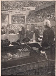 El juicio de Warren Hastings AD 1788