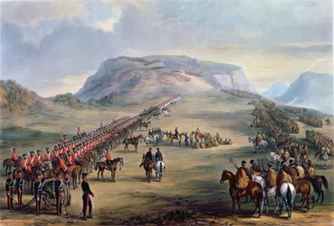 La Conferencia en Block Drift, Kaffirland, el 30 de junio de 1846
